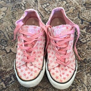Converse Pink Star Sneakers